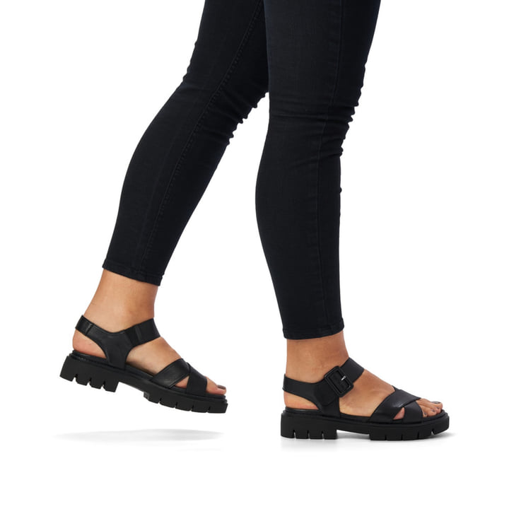 Remonte Artikelnummer D7950-00 remonte Damen Riemchensandalen mattschwarz Zeitbegrenzte Promotion