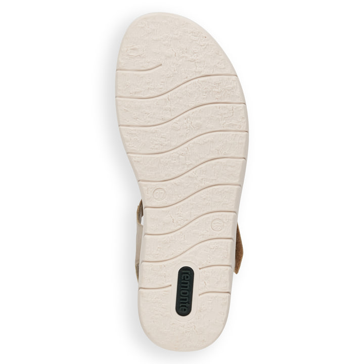 Remonte Artikelnummer D2058-90 remonte Damen Riemchensandalen hellbeige-metallic Bis zu 65% Rabatt