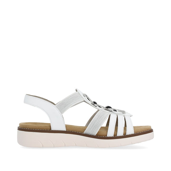 Remonte Artikelnummer D2073-80 remonte Damen Riemchensandalen edelweiß-silber Vierteljährliche Förderung