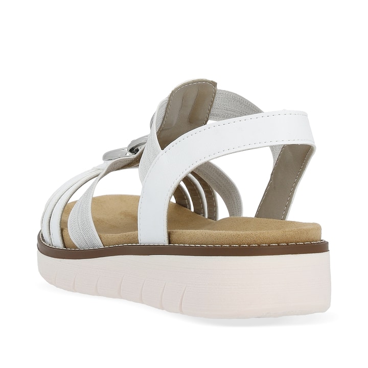 Remonte Artikelnummer D2073-80 remonte Damen Riemchensandalen edelweiß-silber Vierteljährliche Förderung