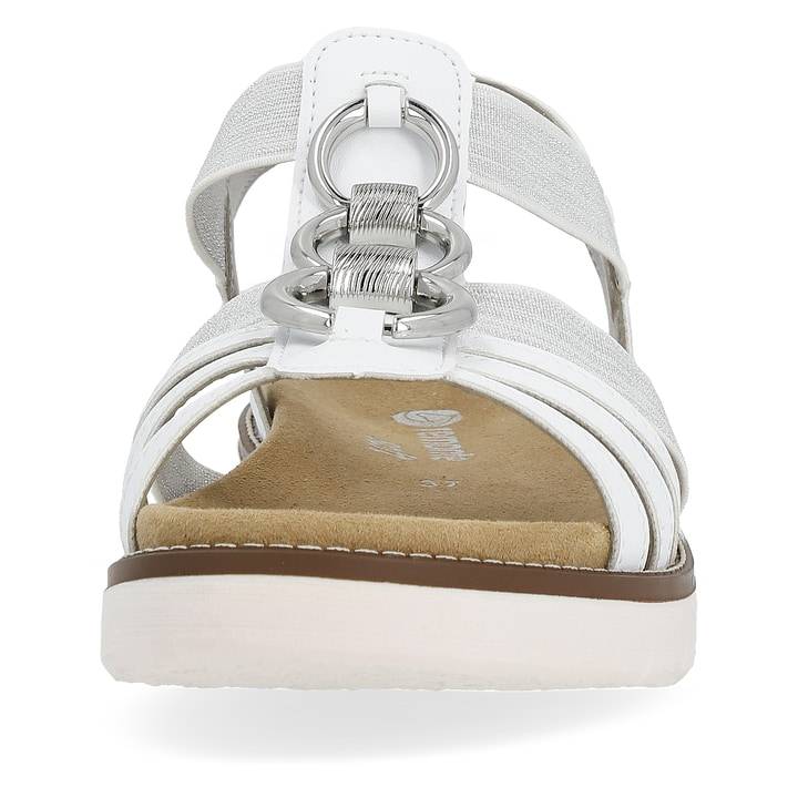 Remonte Artikelnummer D2073-80 remonte Damen Riemchensandalen edelweiß-silber Vierteljährliche Förderung