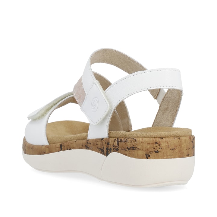 Remonte Artikelnummer R6860-80 remonte Damen Riemchensandalen sternenweiß-metallicrosé Discount Store für neue Produkte