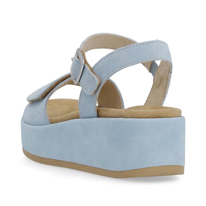 Remonte Artikelnummer D1N50-10 remonte Damen Riemchensandalen eisblau Fabrikladen