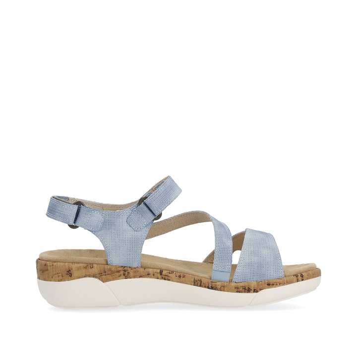 Remonte Artikelnummer R6850-15 remonte Damen Riemchensandalen eisblau Begrenzt auf 3 Tage