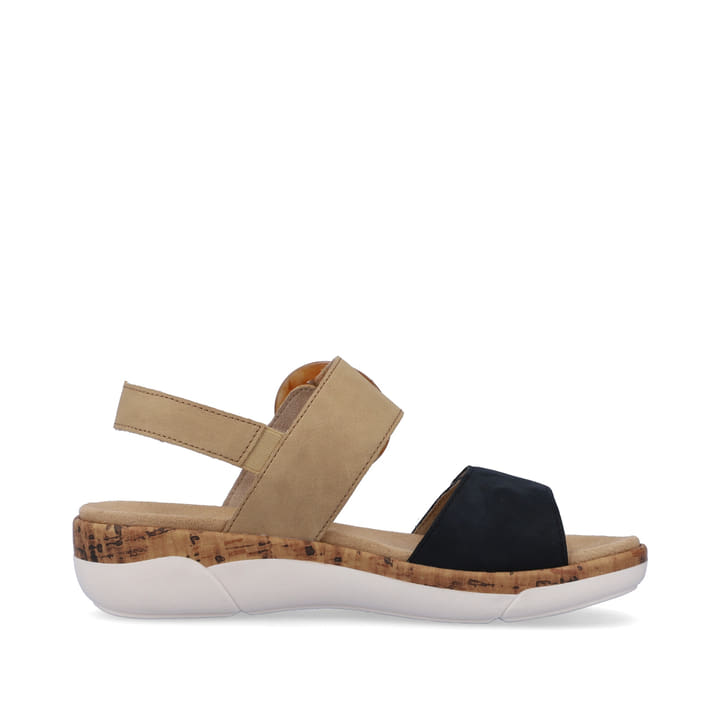 Remonte Artikelnummer R6853-60 remonte Damen Riemchensandalen sandbeige-stahlblau Speichern exportieren