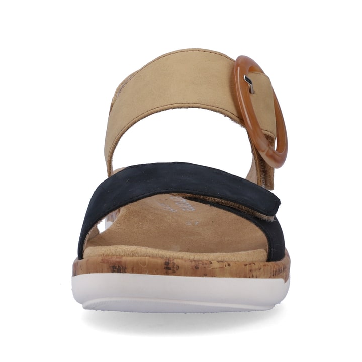 Remonte Artikelnummer R6853-60 remonte Damen Riemchensandalen sandbeige-stahlblau Speichern exportieren