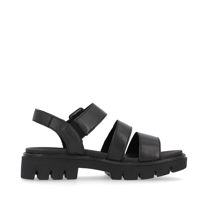 Remonte Artikelnummer D7957-00 remonte Damen Riemchensandalen graphitschwarz Im Verkauf