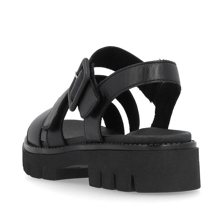 Remonte Artikelnummer D7957-00 remonte Damen Riemchensandalen graphitschwarz Im Verkauf