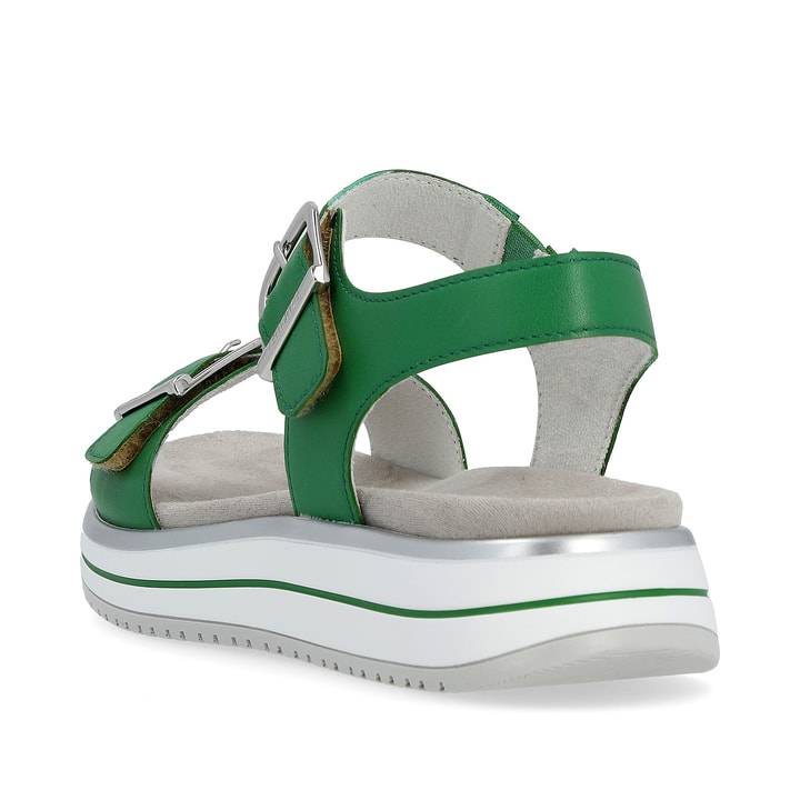 Remonte Artikelnummer D1J51-52 remonte Damen Riemchensandalen smaragdgrün zollfrei