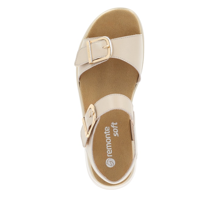 Remonte Artikelnummer D1J51-80 remonte Damen Riemchensandalen hellbeige Online