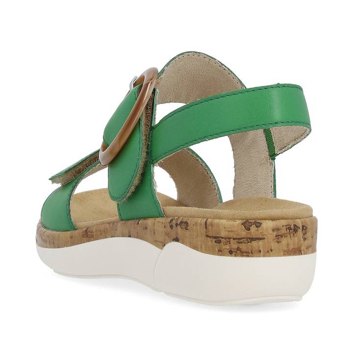 Remonte Artikelnummer R6853-53 remonte Damen Riemchensandalen smaragdgrün Outlet
