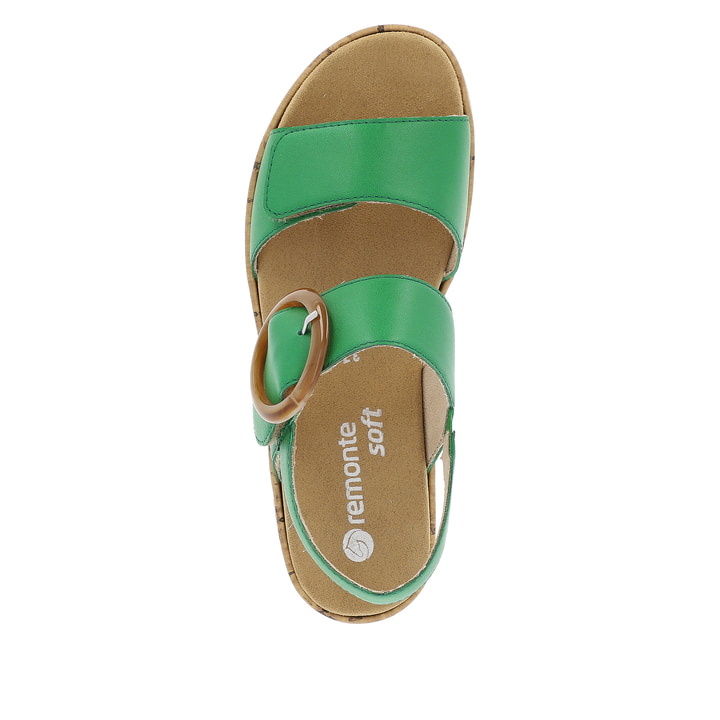 Remonte Artikelnummer R6853-53 remonte Damen Riemchensandalen smaragdgrün Outlet
