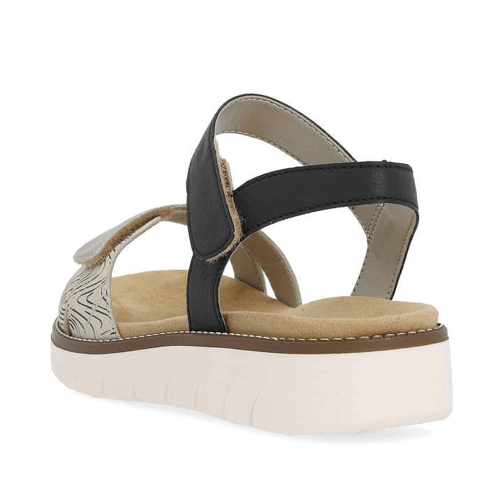 Remonte Artikelnummer D2049-63 remonte Damen Riemchensandalen sandbeige-tiefschwarz Verkauf