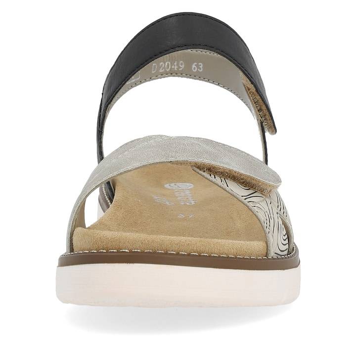 Remonte Artikelnummer D2049-63 remonte Damen Riemchensandalen sandbeige-tiefschwarz Verkauf