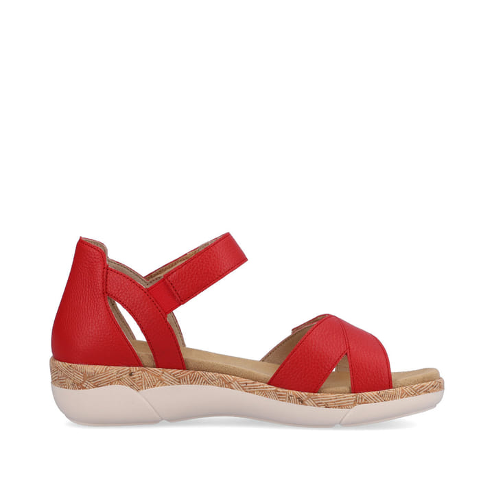 Remonte Artikelnummer R6859-33 remonte Damen Riemchensandalen rubinrot Angebote