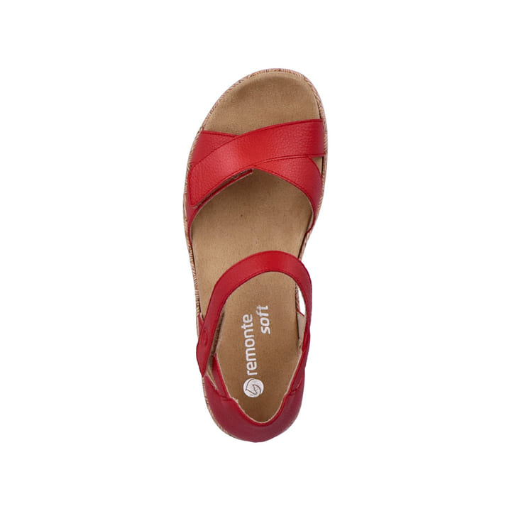 Remonte Artikelnummer R6859-33 remonte Damen Riemchensandalen rubinrot Angebote