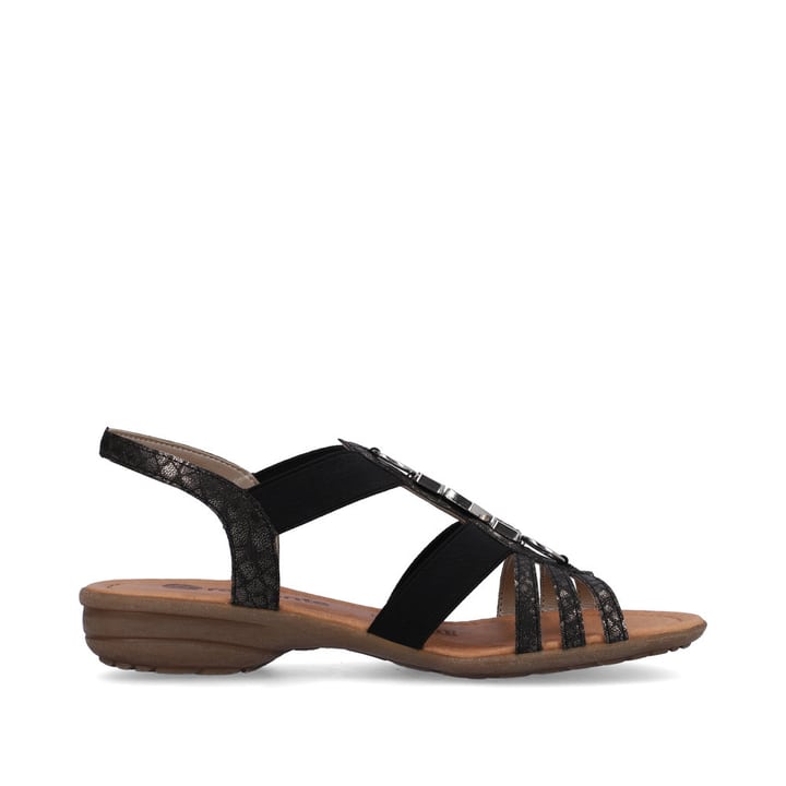 Remonte Artikelnummer R3654-01 remonte Damen Riemchensandalen asphaltschwarz im Angebot