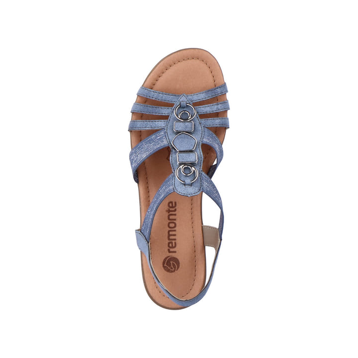 Remonte Artikelnummer R3654-14 remonte Damen Riemchensandalen pazifikblau Schlussverkauf