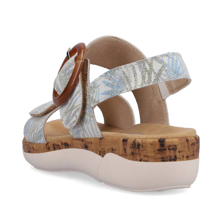Remonte Artikelnummer R6853-92 remonte Damen Riemchensandalen cremeweiß-eisblau Meist gekauft