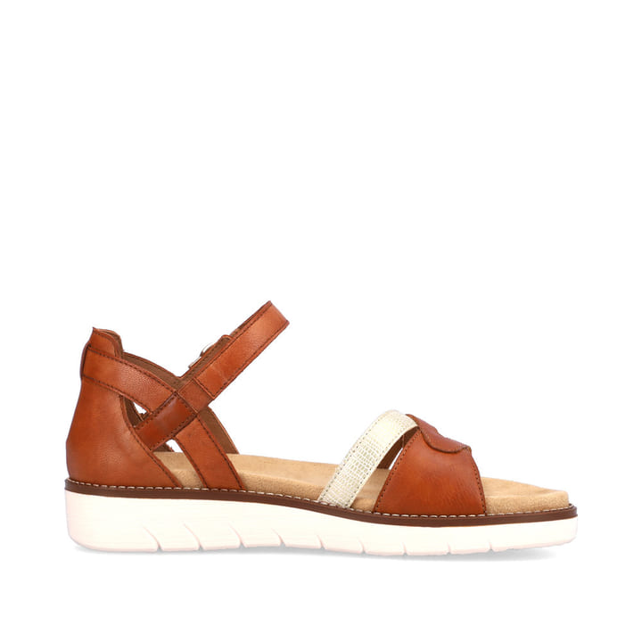Remonte Artikelnummer D2046-24 remonte Damen Riemchensandalen karamellbraun Kostenloser Versand