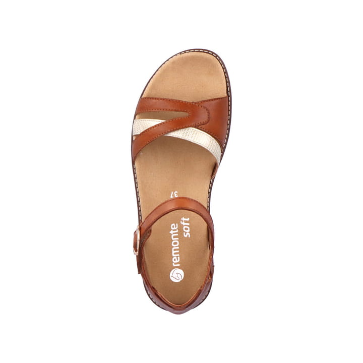 Remonte Artikelnummer D2046-24 remonte Damen Riemchensandalen karamellbraun Kostenloser Versand