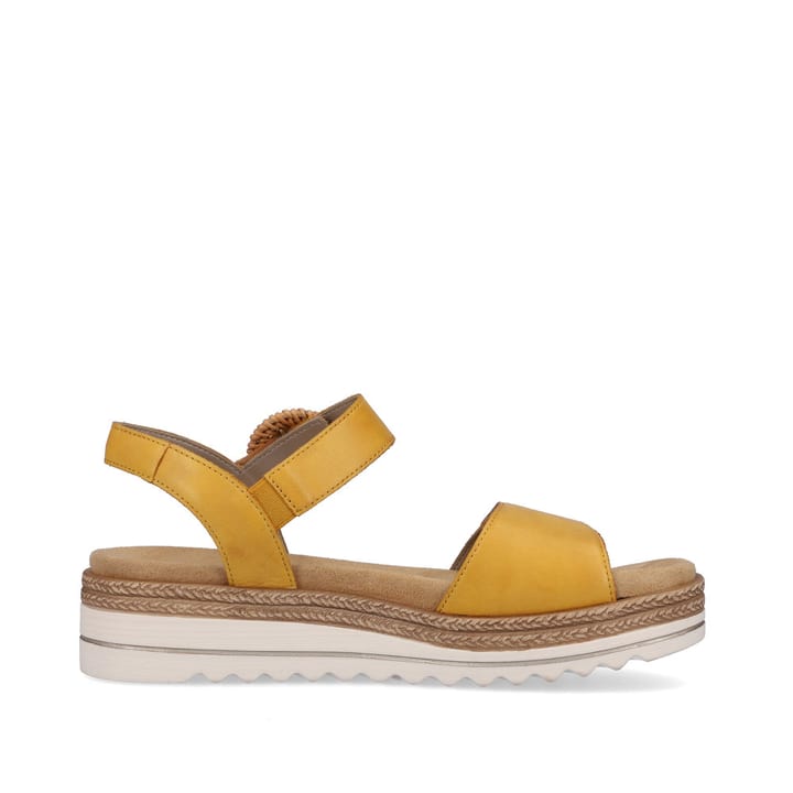 Remonte Artikelnummer D0Q52-68 remonte Damen Riemchensandalen honiggelb Fabrik Onlineshop