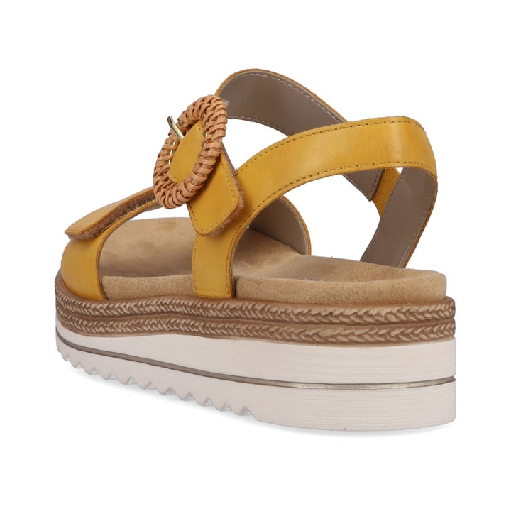 Remonte Artikelnummer D0Q52-68 remonte Damen Riemchensandalen honiggelb Fabrik Onlineshop