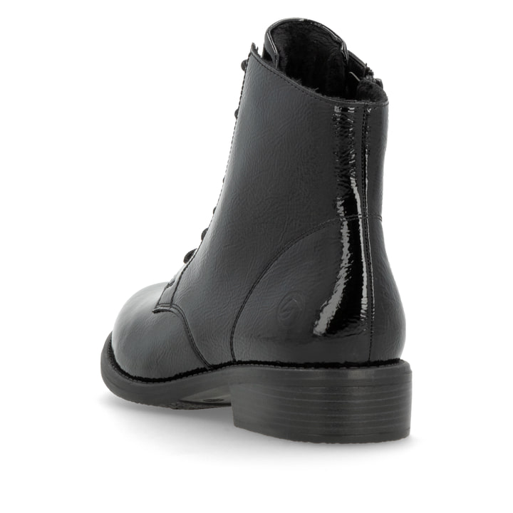 Remonte Artikelnummer D0F73-00 remonte Damen Kurzstiefel glanzschwarz Sonderangebot