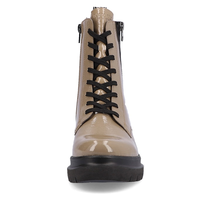 Remonte Artikelnummer D8975-20 remonte Damen Schnürstiefel sandbeige-schwarz Rabatt