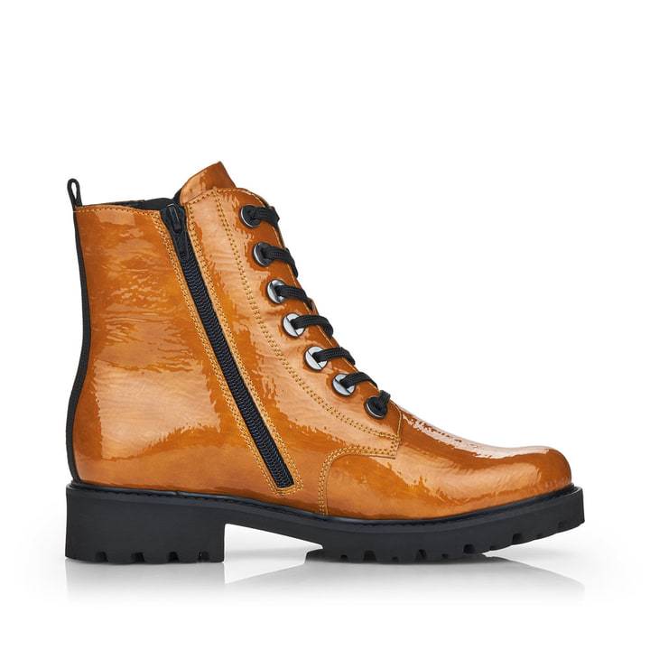 Remonte Artikelnummer D8671-68 remonte Damen Schnürstiefel safranfarben Versandkostenfrei