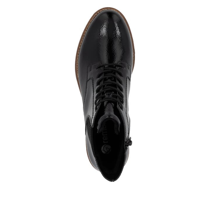 Remonte Artikelnummer D0F79-00 remonte Damen Kurzstiefel glanzschwarz Großer Ausverkauf