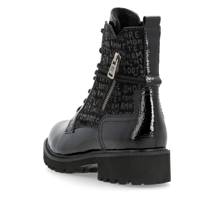Remonte Artikelnummer D8659-03 remonte Damen Kurzstiefel lackschwarz Flash Sale