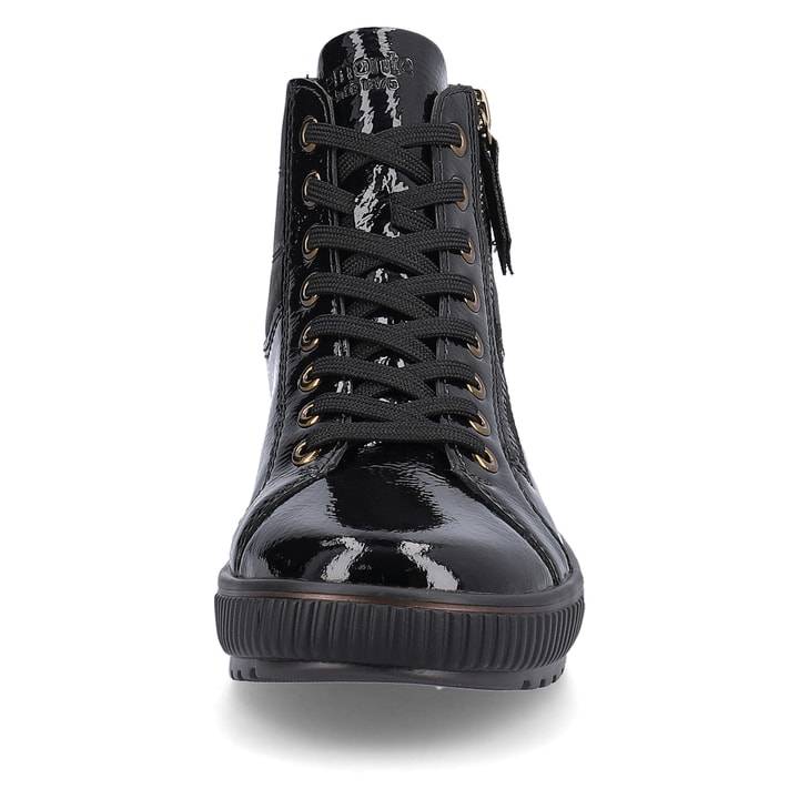 Remonte Artikelnummer D0775-01 remonte Damen Schnürschuhe schwarz-metallic Begrenztes Angebot