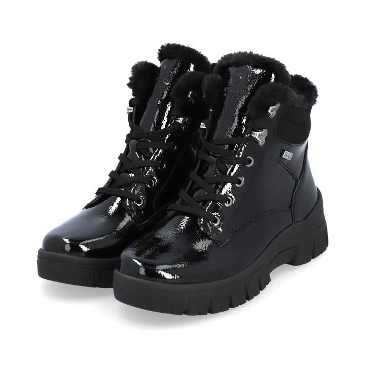 Remonte Artikelnummer D0E71-02 remonte Damen Schnürstiefel mitternachtsschwarz Online Shopping