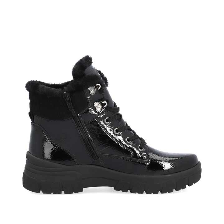 Remonte Artikelnummer D0E71-02 remonte Damen Schnürstiefel mitternachtsschwarz Online Shopping