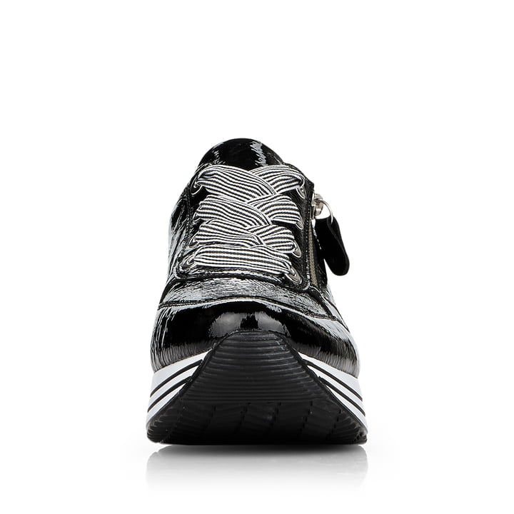 Remonte Artikelnummer D1302-02 remonte Damen Sneaker glanzschwarz Exklusivangebot