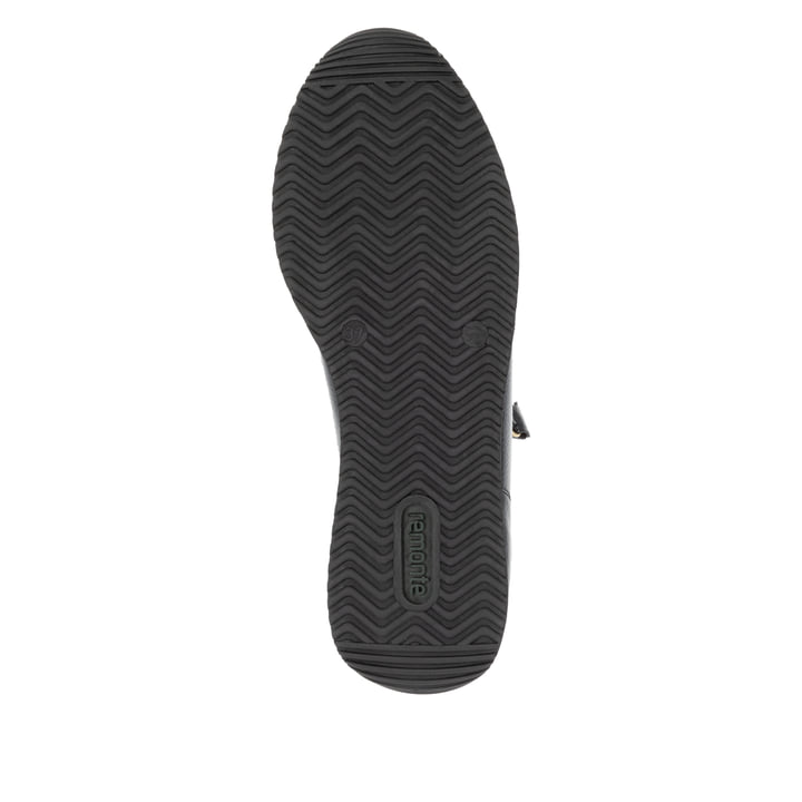 Remonte Artikelnummer D0H11-00 remonte Damen Sneaker glanzschwarz Saisonschlussverkauf