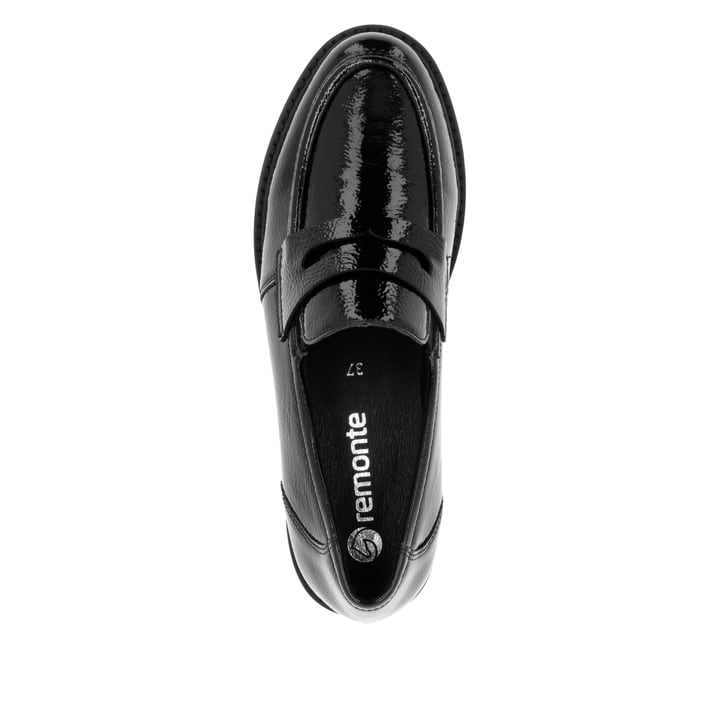 Remonte Artikelnummer D8602-00 remonte Damen Loafers glanzschwarz Black Friday