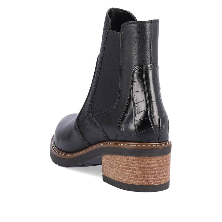 Remonte Artikelnummer D1A71-01 remonte Damen Chelsea Boots mitternachtsschwarz Räumungsverkauf