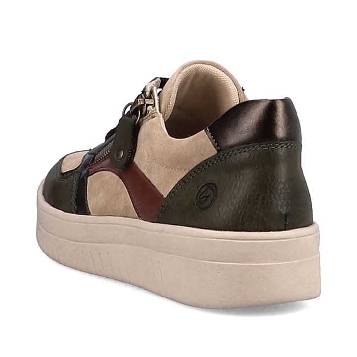 Remonte Artikelnummer D0J01-54 remonte Damen Sneaker khakigrün-beige Zeitbegrenzte Promotion