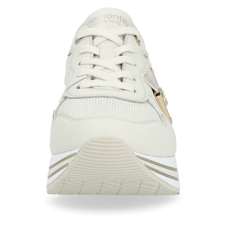 Remonte Artikelnummer D1322-60 remonte Damen Sneaker altweiß-metallic Nur für heute