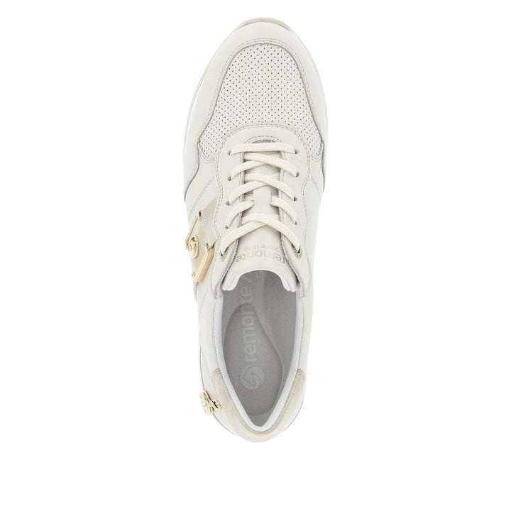 Remonte Artikelnummer D1322-60 remonte Damen Sneaker altweiß-metallic Nur für heute