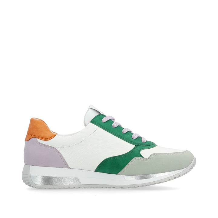 Remonte Artikelnummer D0H01-83 remonte Damen Sneaker weiß-grün-orange Sonderangebot der Fabrik