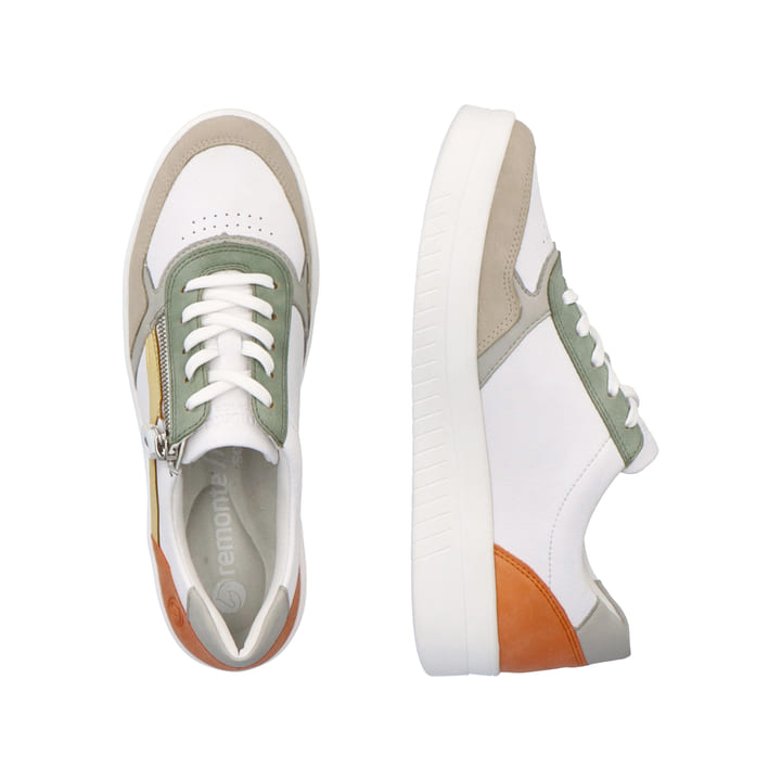 Remonte Artikelnummer D0J01-81 remonte Damen Sneaker edelweiß-mintgrün-grau Super Rabatt