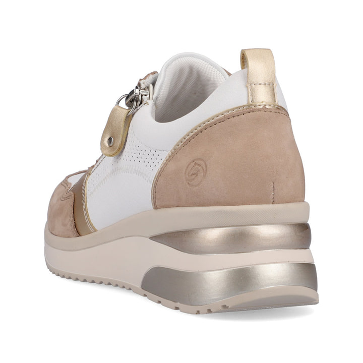 Remonte Artikelnummer D2409-81 remonte Damen Sneaker reinweiß-vanillebeige Im Verkauf