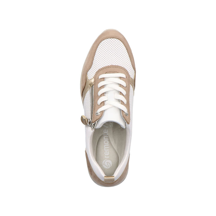 Remonte Artikelnummer D2409-81 remonte Damen Sneaker reinweiß-vanillebeige Im Verkauf