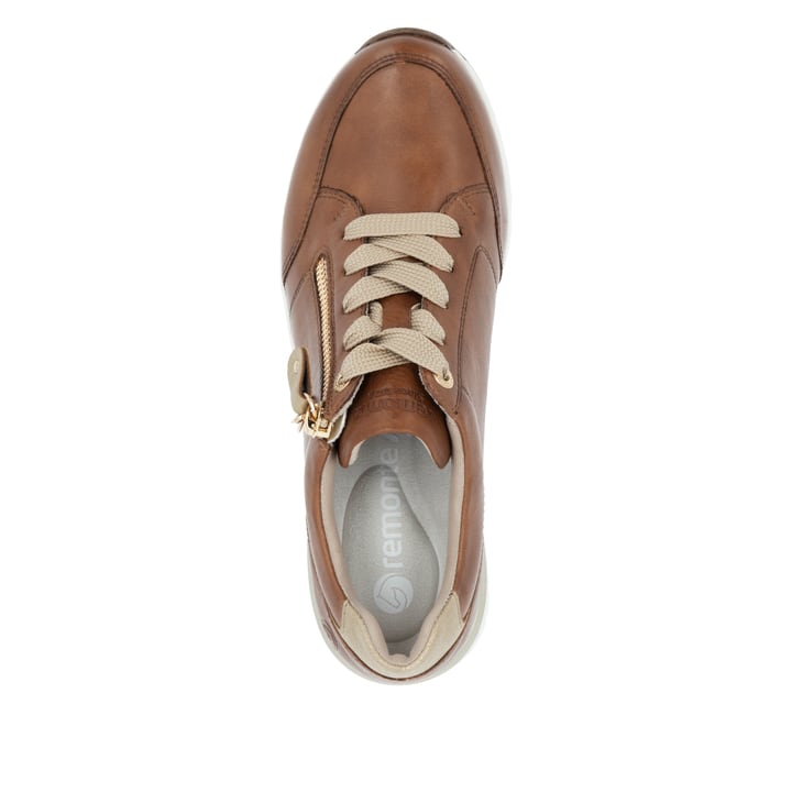 Remonte Artikelnummer D0T03-24 remonte Damen Sneaker karamellbraun Auslauf