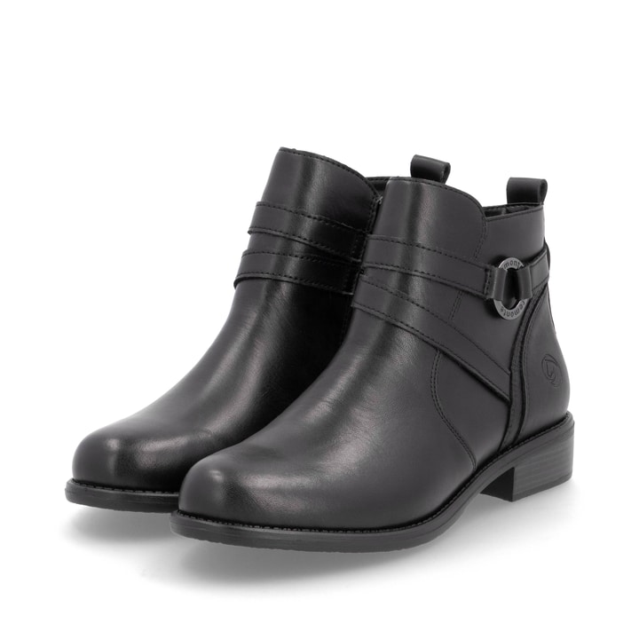Remonte Artikelnummer D0F77-00 remonte Damen Stiefeletten nachtschwarz Fabrikverkauf