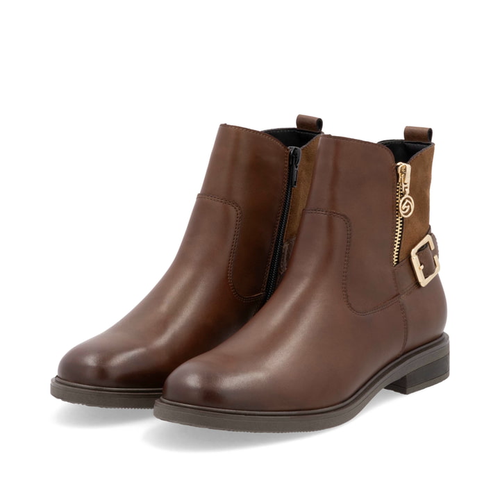 Remonte Artikelnummer D1U71-22 remonte Damen Kurzstiefel noisette Limitierter Zeitrabatt