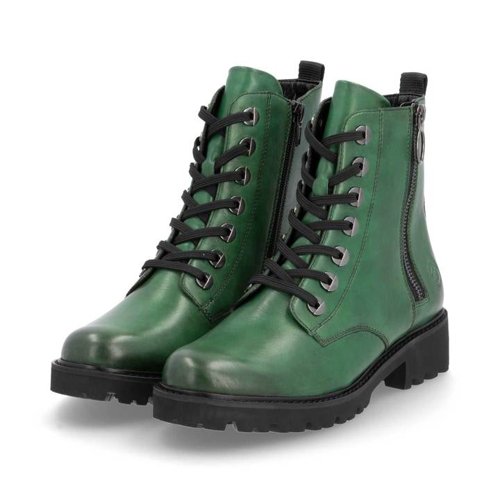 Remonte Artikelnummer D8671-53 remonte Damen Schnürstiefel smaragdgrün Fabrik Onlineshop